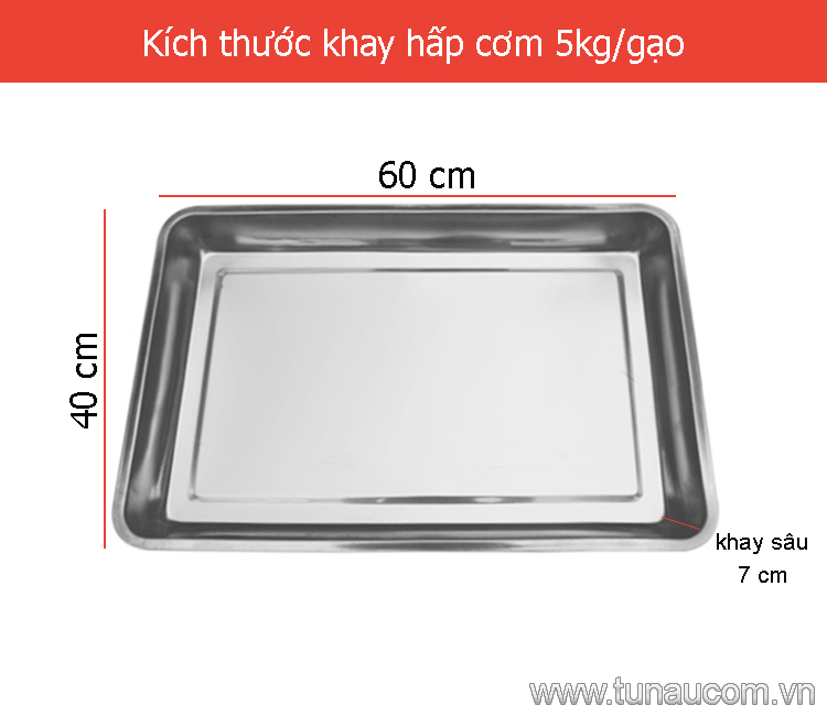 Khay hấp cơm inox