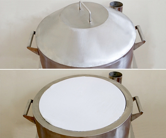 Nồi Tráng Bánh Cuốn 35 CM Kidosu